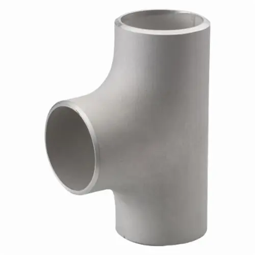 Merit Brass 04406-20 Straight Pipe Tee 1-1/4 in Butt Welded End Style