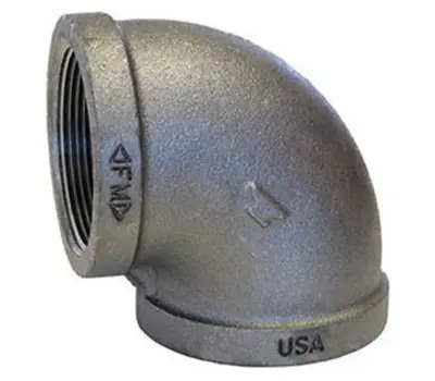 SK0512691-US20260702-105043-0 ANVIL 0310001607 1-1/2 in Female Black Malleable Iron 90-Degree Elbow - Image 1