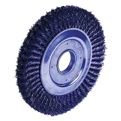 SK0512700-US20260702-105043-0 Weiler 9480 Wide Face Standard Twist Knot Wire Wheel 10 Dia x 1 1/4 4500 rpm - Image 1