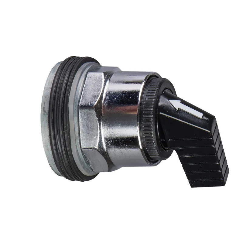 SK0512878-US20260702-105043-0 Schneider Electric 9001KS43FB Head for Selector Switch Harmony 9001K Metal Long Handle Black 30mm 3 Positions - Image 1