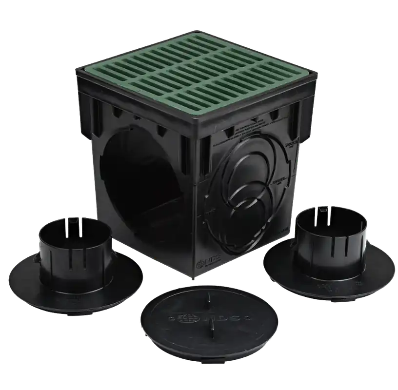 SK0512933-US20260702-105043-0 NDS 1200GRKIT 12 Catch Basin Kit (Green Grate) - Image 1
