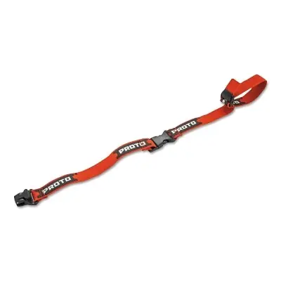 SK0513075-US20260702-105043-0 Proto Tools JLANHATRD Hard Hat Lanyard 23 in Red - Image 1