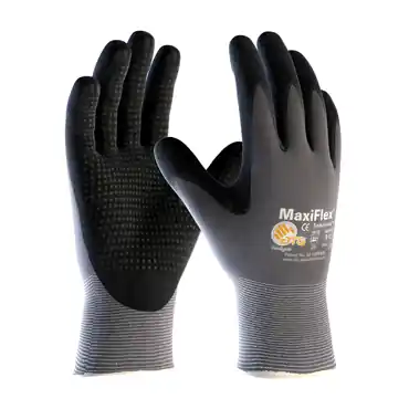 SK0513157-US20260702-105043-0 PIP 34-844/XS Gray Knit Wrist Cuff X-Small General Purpose Gloves - Image 1