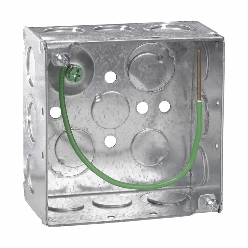 Eaton TP403PF Crouse-Hinds Square Outlet Box 30.3 Cubic Inch