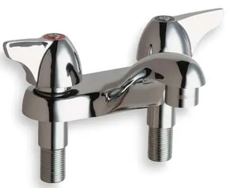 SK0513529-US20260702-105043-0 Chicago Faucets 802-VE2805-1000AB Lavatory Faucet 0.5 GPM 4 EA - Image 1