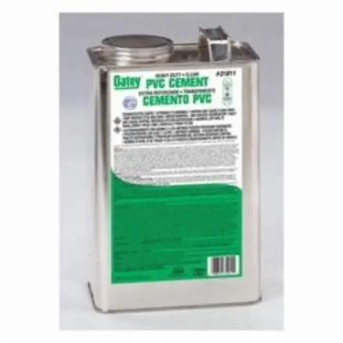 Oatey 31011 Heavy Duty Low VOC PVC Cement 1 Gal Clear