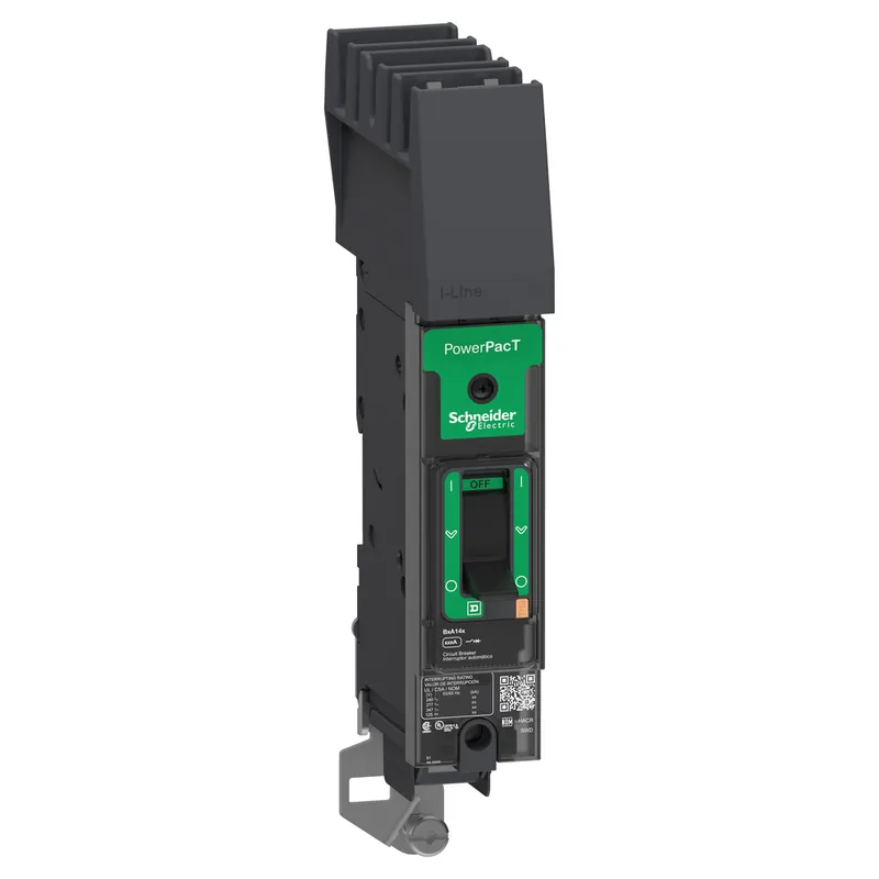 Square D BGA160301 Circuit Breaker, PowerPacT B, 30A, 1 pole, 600Y/347VAC, 18kA