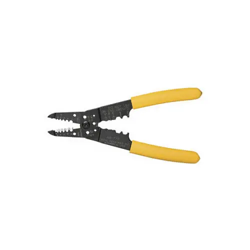 Ideal 45-777 7-In-1 Stripper, 16 to 8 AWG, 18 to 10 AWG RG59 Coaxial, Solid/Stranded Cable, 8-1/4 in OAL