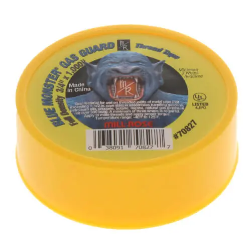 SK0514482-US20260702-105043-0 Blue Monster 70827 3/4 x 1000 Gas Guard PTFE Thread Sealing Tape - Image 1
