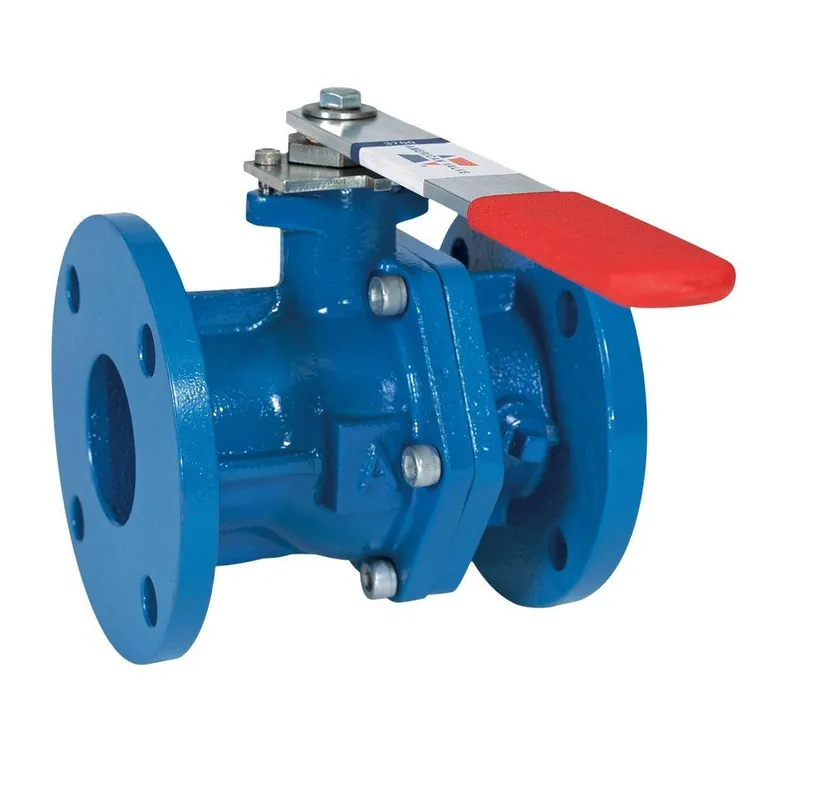 American Valve 370021/2 3700 Series 2-1/2 in. Cast Iron Full Port Flanged 125# Ball Valve