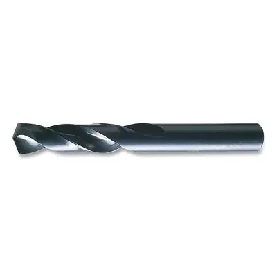 CLE-LINE C23553 135 Degree Heavy-Duty Screw Machine Drill #71.1875 in Flute Length 2.25 in OAL Steam Oxide Finish