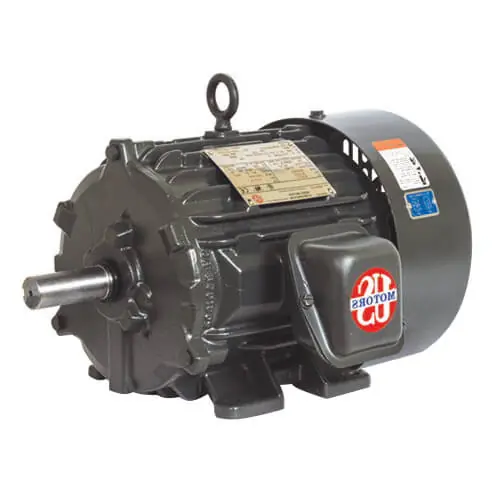 SK0514704-US20260702-105043-0 U.S. Motors HD50P2E Hostile Duty Three Phase TEFC Horizontal - Footed Motor - Image 1