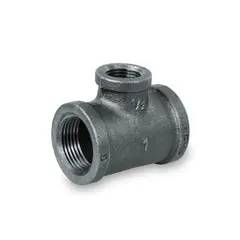 Everflow BMRT0342 3/4 x 1/2 Black Reducing Tee