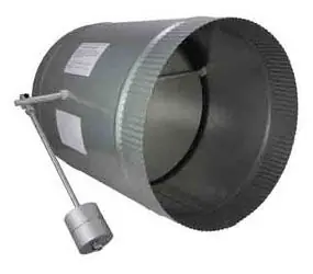 iO HVAC Controls BH-14 14 Diameter 0.2 to 0.75 WC Barometric Bypass Damper