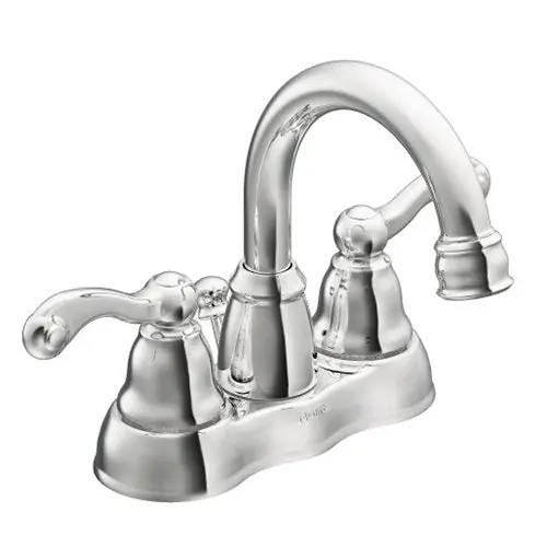 SK0514995-US20260702-105043-0 Moen WS84003 Traditional Two Handle Centerset Bathroom Sink Faucet in Chrome - Image 1