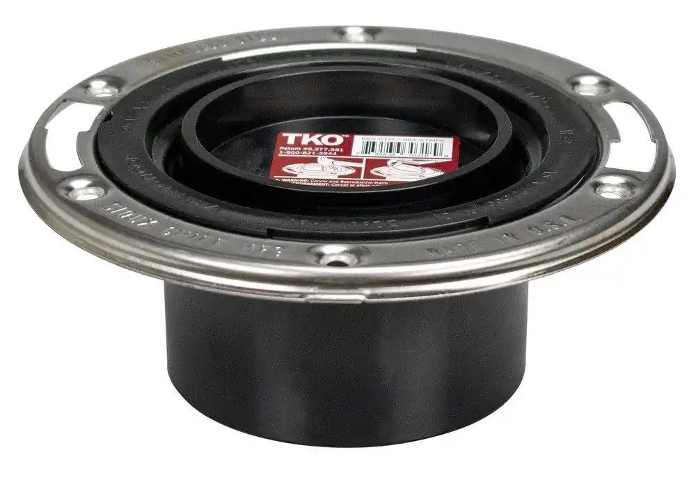 SK0515180-US20260702-105043-0 Sioux Chief 884-ATM TKO Closet Flange with Stainless Steel Ring 3 Hub 4 Inside - Image 1