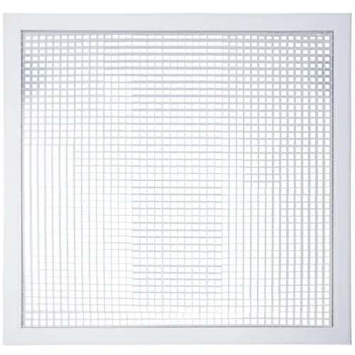 Hart & Cooley 45500 22 x 22 Aluminum Egg Crate Return Grille RE5T Series