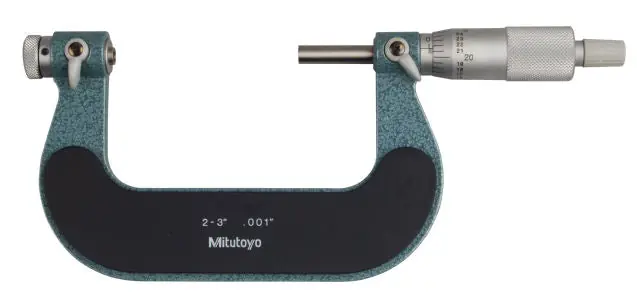 Mitutoyo 126-139 Imperial Screw Thread Micrometer 2 to 3 in Measuring 0.001 in
