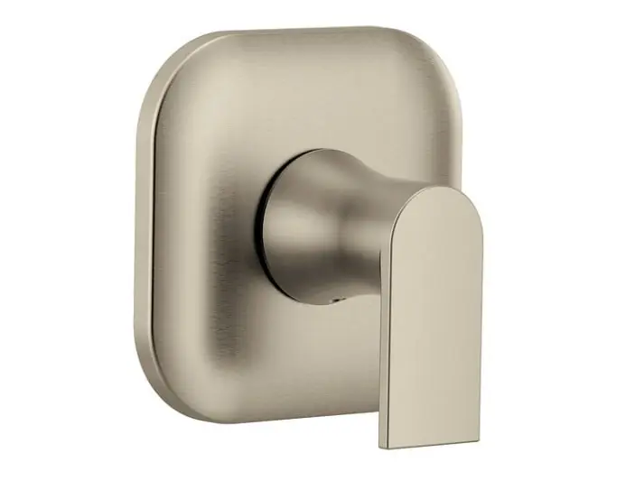 SK0515699-US20260702-105043-0 Moen UT2401BN Genta Single Handle Diverter Valve Trim in Brushed Nickel - Image 1