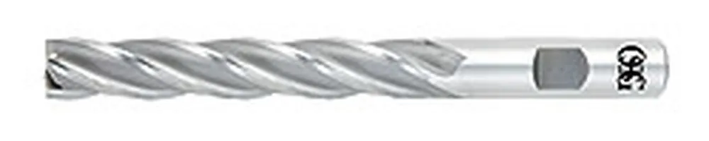 SK0515826-US20260702-105043-0 OSG 5582100 Center Cutting Single End Square End High Performance End Mill, 5/8 in Dia Cutter, 4 in Length of Cut, 4 Flutes, 5/8 in Dia Shank, 6-1/8 in OAL, Bright - Image 1