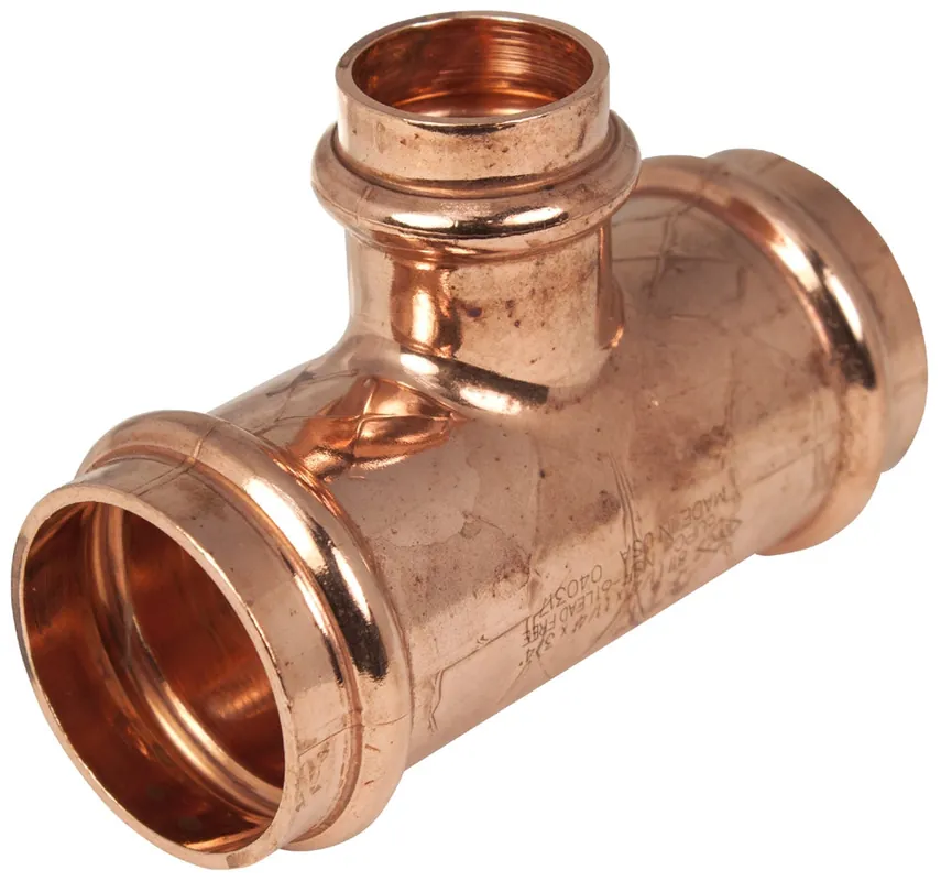 Apollo 10077749 Apollopress Fitting 300 psi 1-1/4 x 1-1/4 x 3/4 Tee Reducer