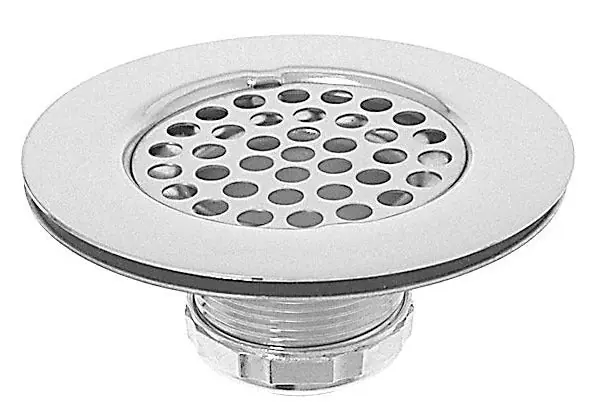 SK0516206-US20260702-105043-0 Dearborn 815B Sink Basket Strainer 4.33 x 1.5, Chrome Plated - Image 1