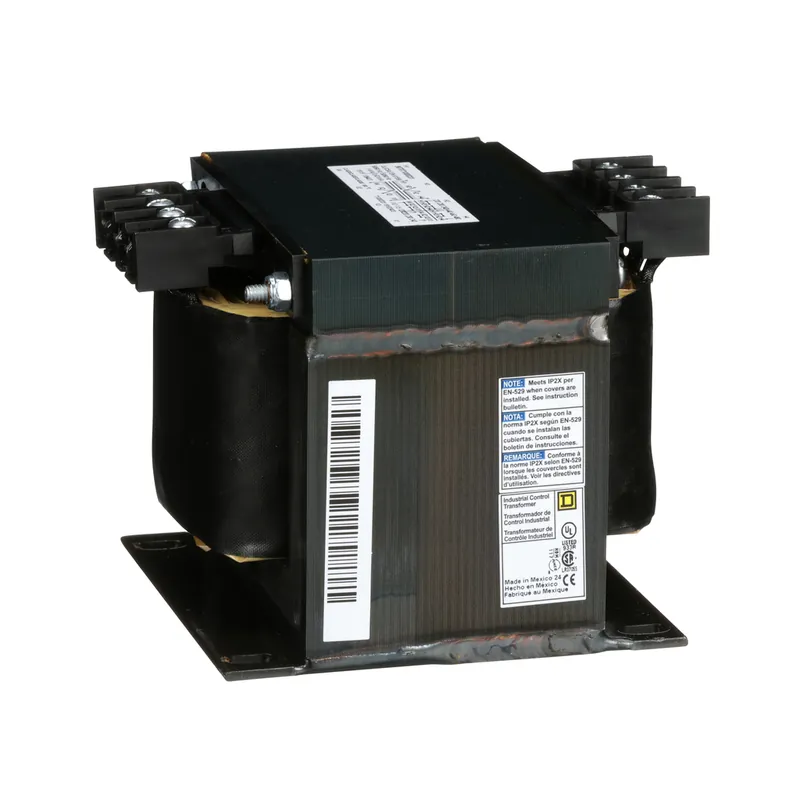 SK0516412-US20260702-105043-0 Square D 9070T1000D31 1000 VA 240 x 480 VAC Primary 120/240 VAC Secondary 1-Phase Control Transformer - Image 1