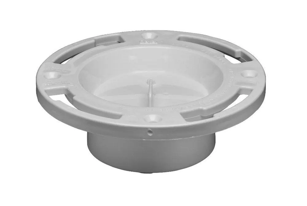 Oatey 43505 Easy Tap 3 x 4 in. Closet Flange with Test Cap