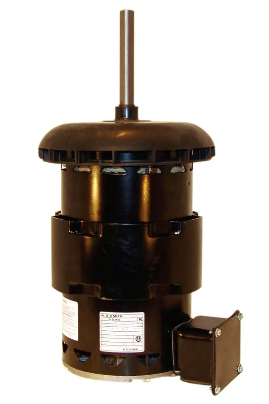 SK0516535-US20260702-105043-0 Century FC3107 Condenser Fan Motor 1 HP 5-5/8 Inch Deluxe Condenser Fan Motors - Image 1