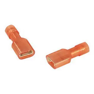 SK0516590-US20260702-105043-0 Mars 86208 Insulated Quick Disconnect Female Tab 16-14 AWG 1/4 Inch Stud - Image 1