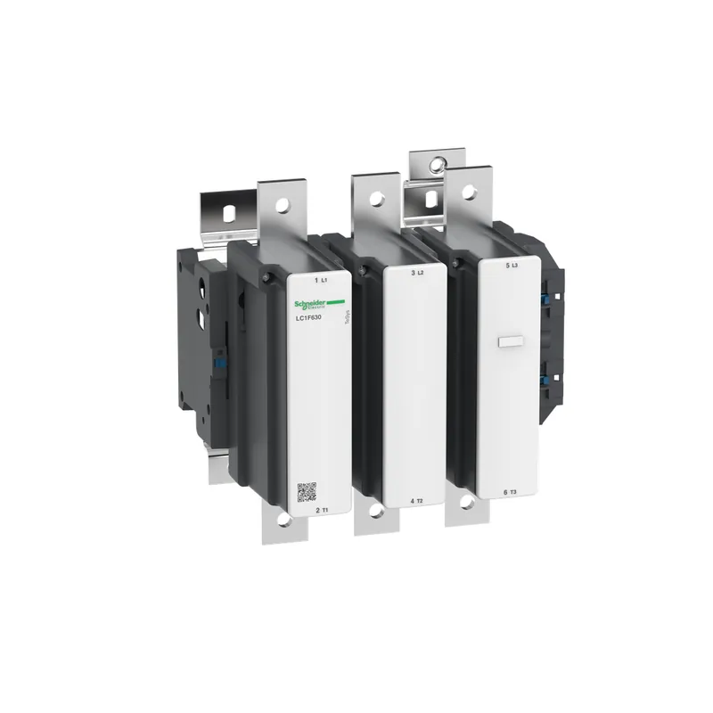 Schneider Electric LC1F630F7 TeSys F Contactor 600 VAC 630 Amp 3-Pole 1NO Panel Mount Full Voltage Non-Reversing IEC Contactor