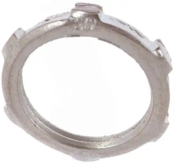 Steel City LN-111 5 Inch Rigid/IMC Steel Zinc Plated Locknut