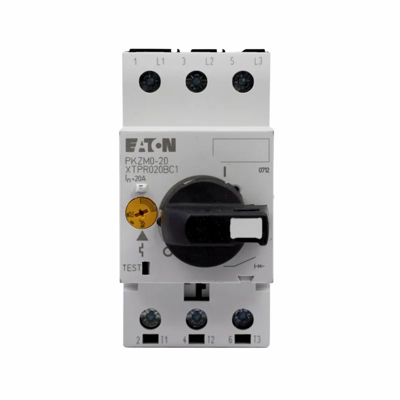Eaton XTPR020BC1 IEC Motor Control Manual Motor Protector 20A 45 mm Frame size Class 10 trip type Rotary type