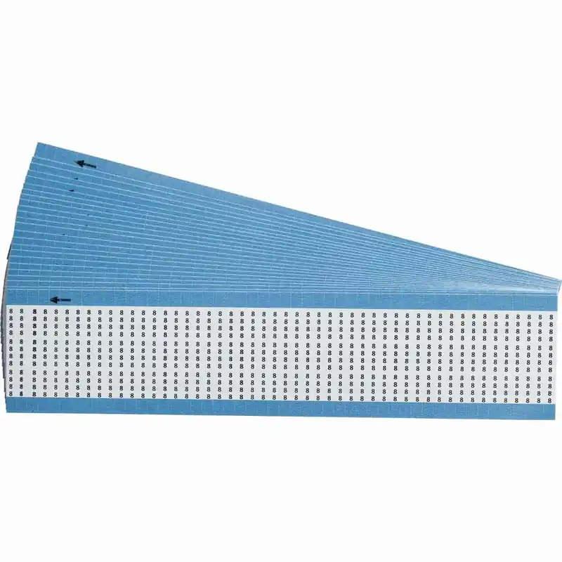 SK0517226-US20260702-105043-0 Brady TMM-8-PK Wire Marker 0.5in H x 0.18in W, 8 - Image 1