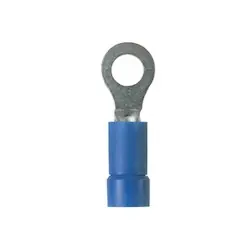 Panduit EV14-10RB-Q StrongHold Insulated Ring Terminal, 16 AWG, Pack of 25