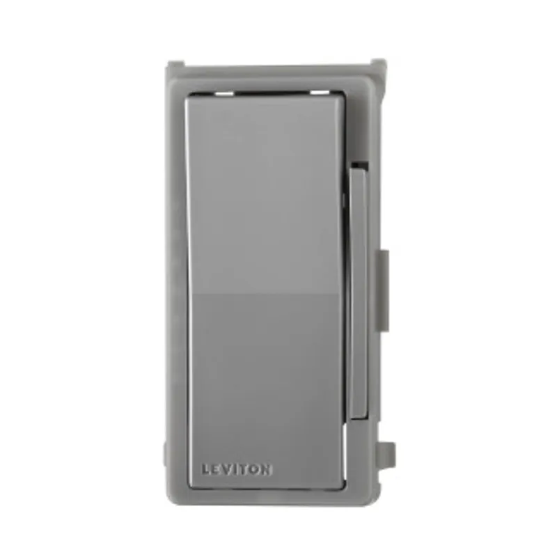 SK0517273-US20260702-105043-0 Leviton DDKIT-G Decora Digital Color Change Kit for Dimmers - Gray - Image 1
