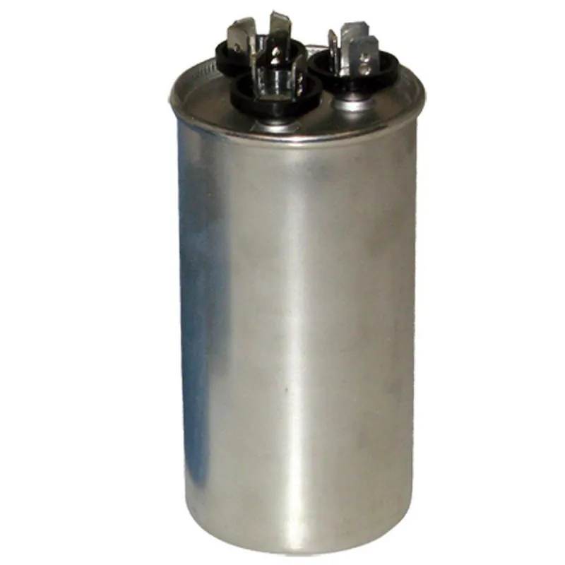 MARS 12198 Blue Box 80/7.5 MFD 370V Dual Round Run Capacitor