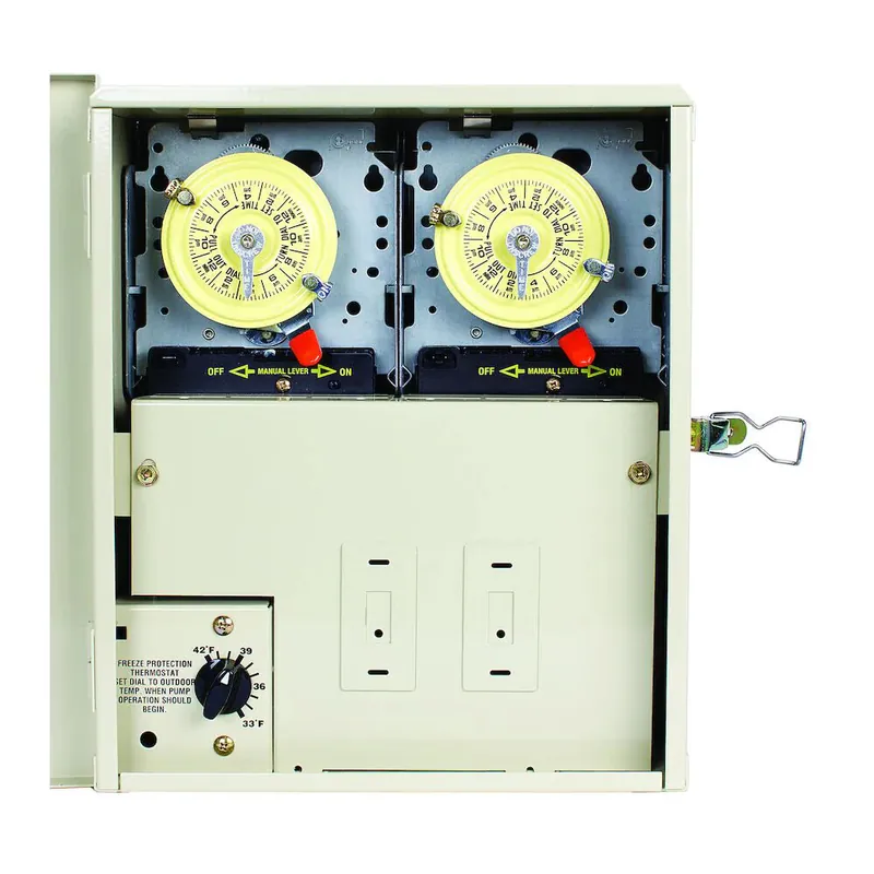 SK0517384-US20260702-105043-0 Intermatic PF1202T Freeze Protection Control for Pools with Cleaner Requires 2 Time Switch - Image 1