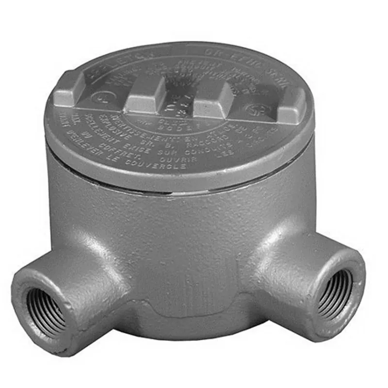 SK0517514-US20260702-105043-0 Appleton GRL150-A Type L Conduit Body with Cover, 1-1/2 Inch, Copper-Free Aluminum - Image 1