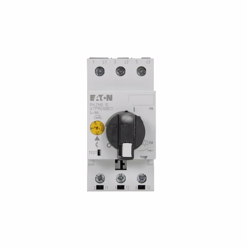 Eaton XTPR010BC1 XT Manual Motor Protector, 10A, 45 mm Frame size, Class 10 trip type