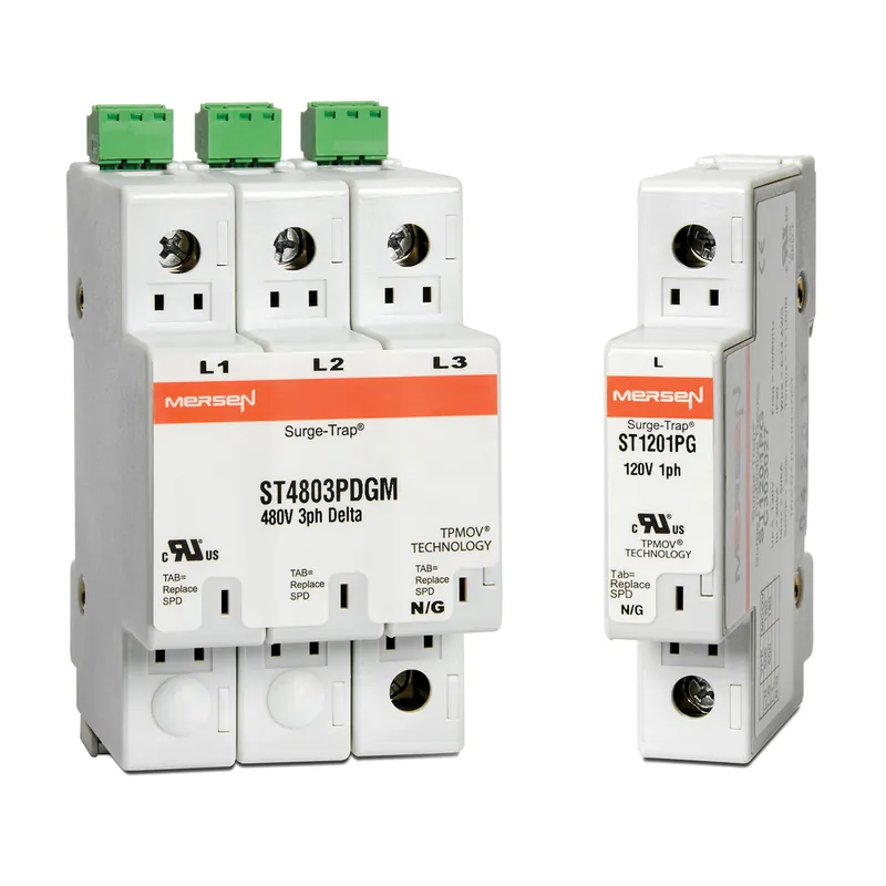 SK0517709-US20260702-105043-0 Mersen ST1201PG 1-Phase 20 kA 120 Volt Surge Protection Device - Image 1