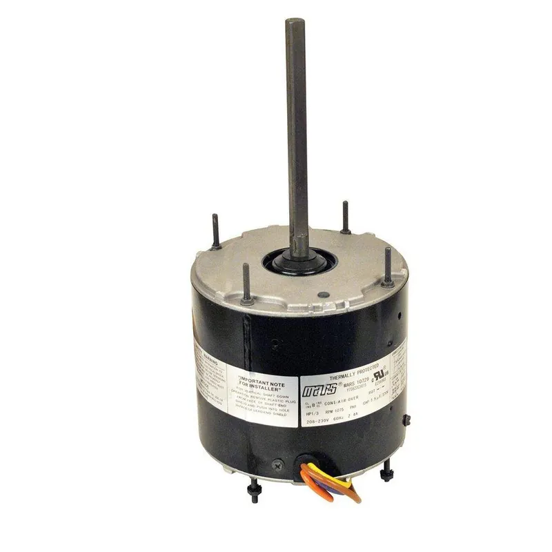 SK0517831-US20260702-105043-0 Mars 10731 Single Speed Condenser Fan Motor 3/4 HP 208/230 Volt 1075 RPM - Image 1
