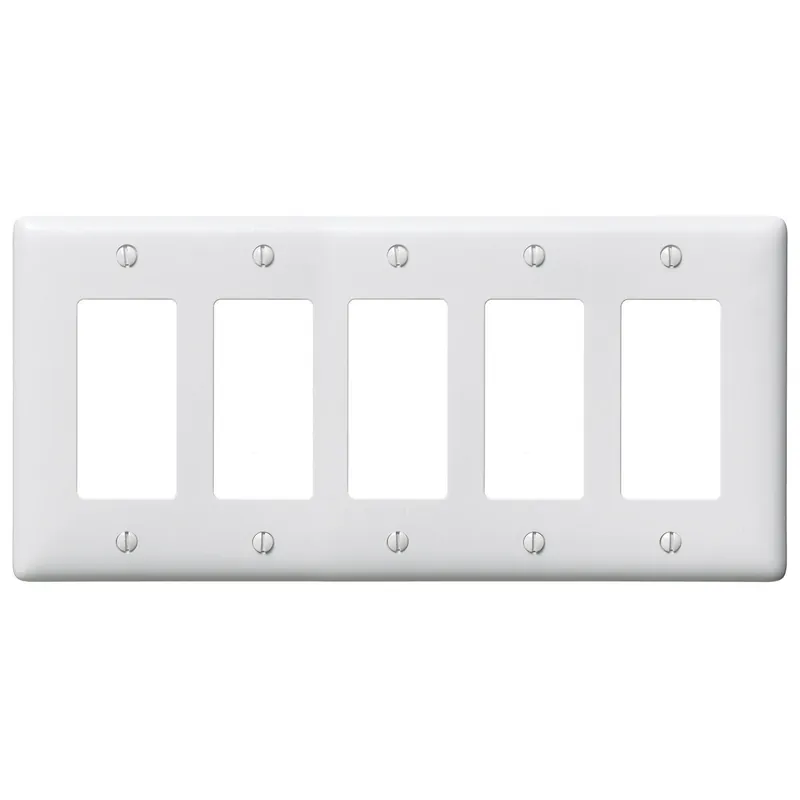 Hubbell Wiring NP265W WL PLT; 5-G; 5) RECT