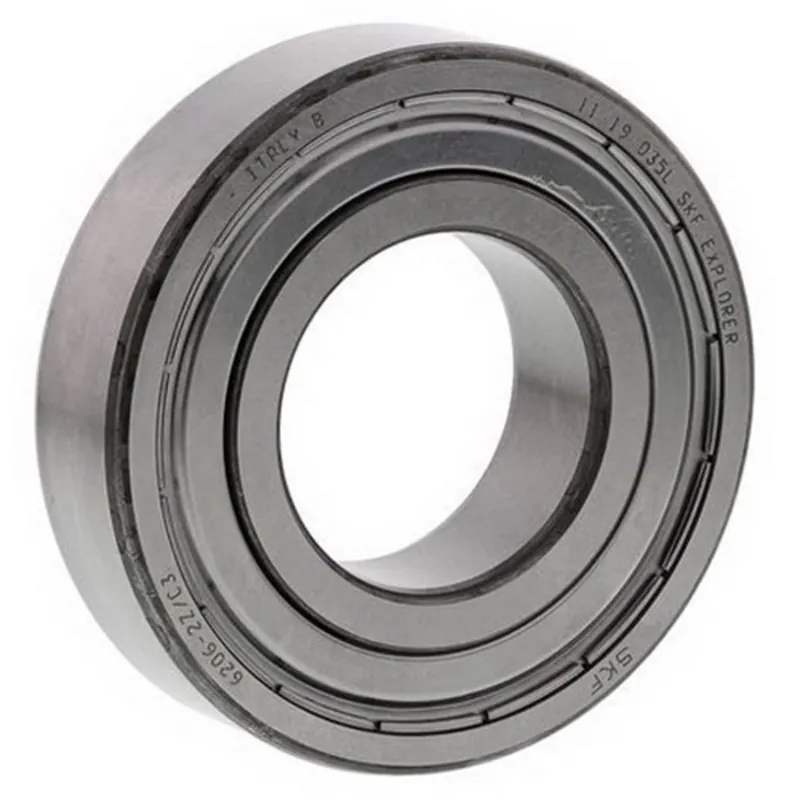 SK0517988-US20260702-105043-0 SKF 6206-2Z Single Row Deep Groove Radial Ball Bearing, 30 mm Bore x 62 mm OD x 16 mm W, Double Shield, Pressed Steel Cage - Image 1
