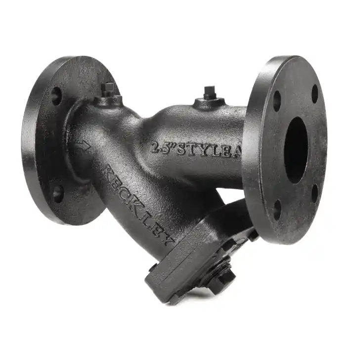 SK0518028-US20260702-105043-0 Keckley 21FFY-CI062P34-FBI-A7 Style A7I Wye Strainer with 1/16 in Perforated 304 Stainless Steel Screen and Bolted Cover Connection 2 in Nominal - Image 1