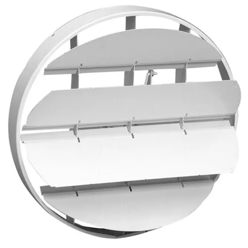 SK0518168-US20260702-105043-0 Hart & Cooley 48722 Ceiling Diffuser, 10 White Steel Duct Mount 19 Series - Image 1