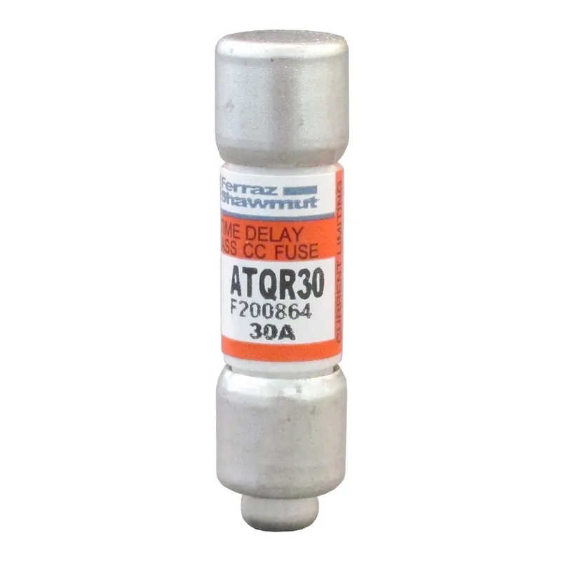 Mersen ATQR1/10 Fuse ATQR - Class CC - Time-Delay 600VAC 300VDC 0.1A Ferrule