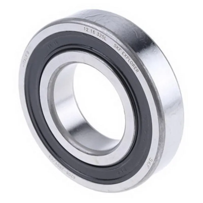 SK0518252-US20260702-105043-0 SKF 6208-2RS Single Row Deep Groove Radial Ball Bearing, 40 mm Bore x 80 mm OD x 18 mm W, Double Seal, Pressed Steel Cage - Image 1