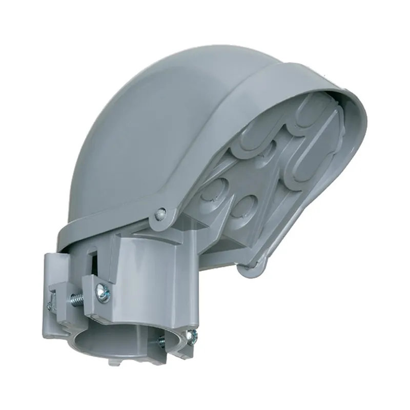 Arlington PVC105 Entrance Cap, 2 in, (3) (1) 0.562 in, (2) 0.75 in Hole, For Use With EMT/IMC/Rigid PVC Conduit