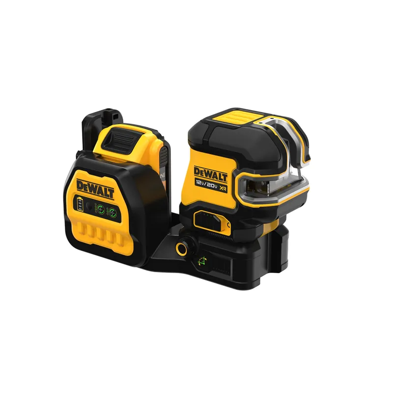 SK0518679-US20260702-105043-0 DeWalt DCLE34520G 20V Cross Line 5 Spot Combo Laser Kit - Image 1